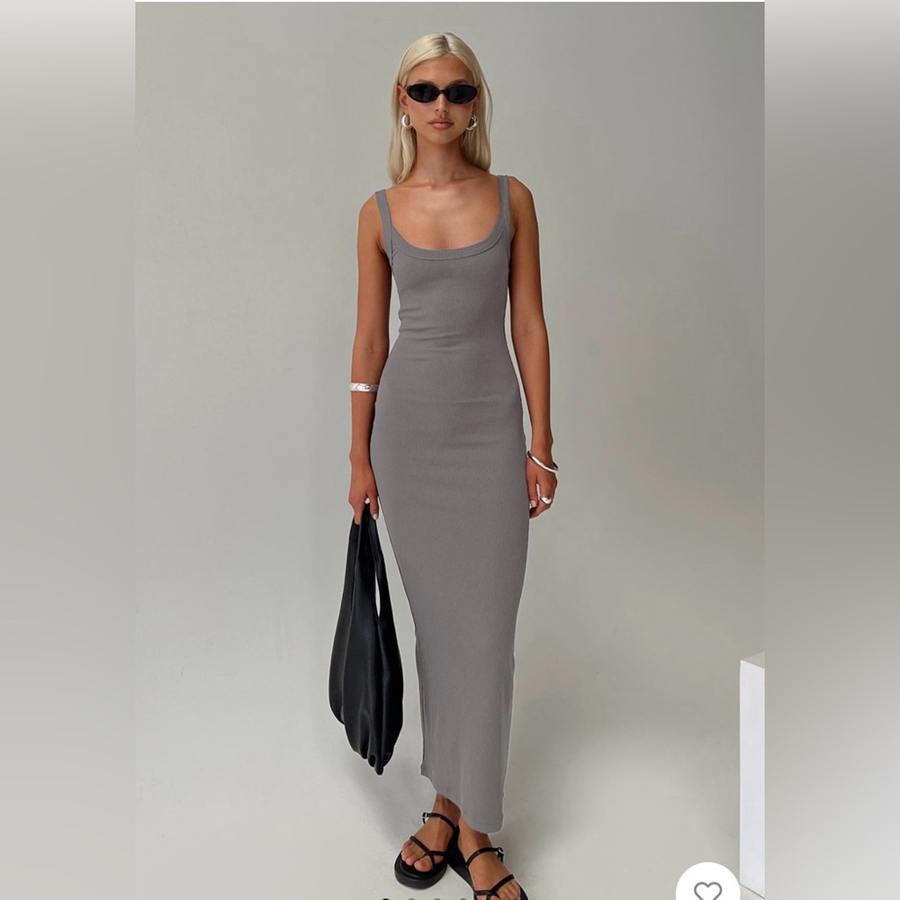 Montwood Maxi Dress- Charcoal